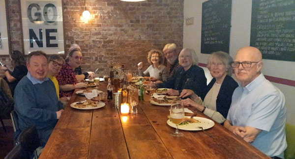Social night out at Rudy's Pizza Napoletana in Altrincham